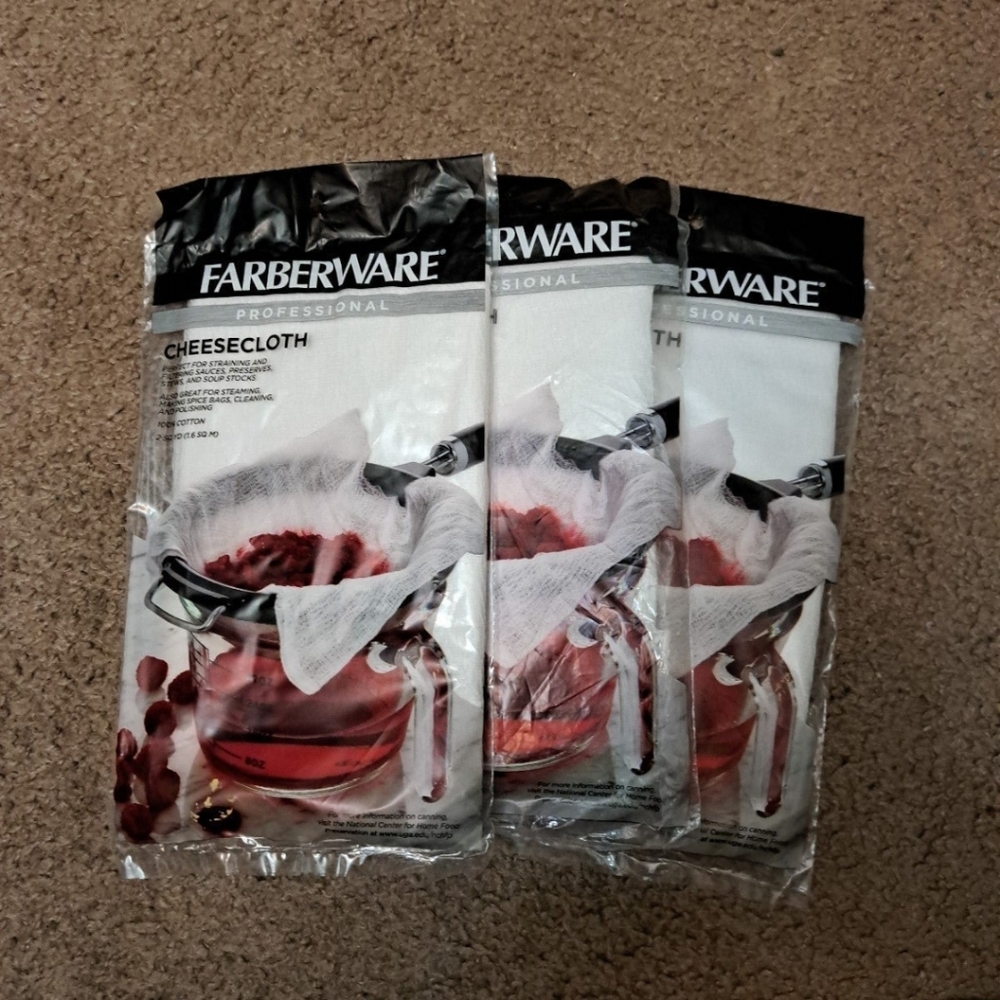 Farberware Cheesecloth Cotton Packages 3